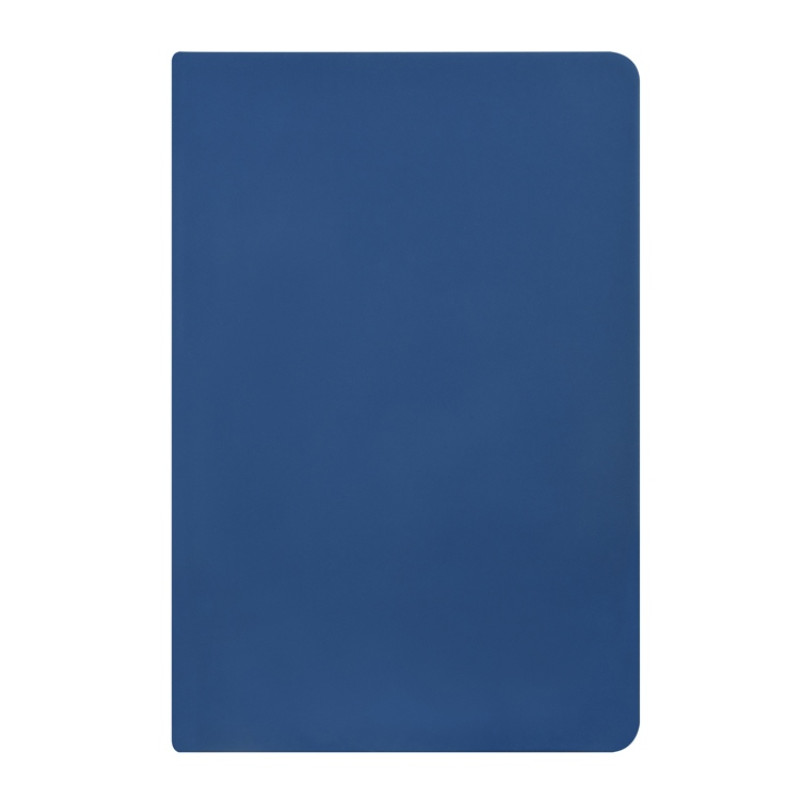 Ежедневник с каменной бумагой недатированный А5 "Carrara", темно-синий