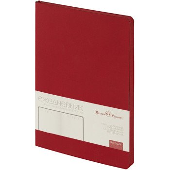 Ежедневник недатированный А5 "Megapolis Color Flex", бордовый