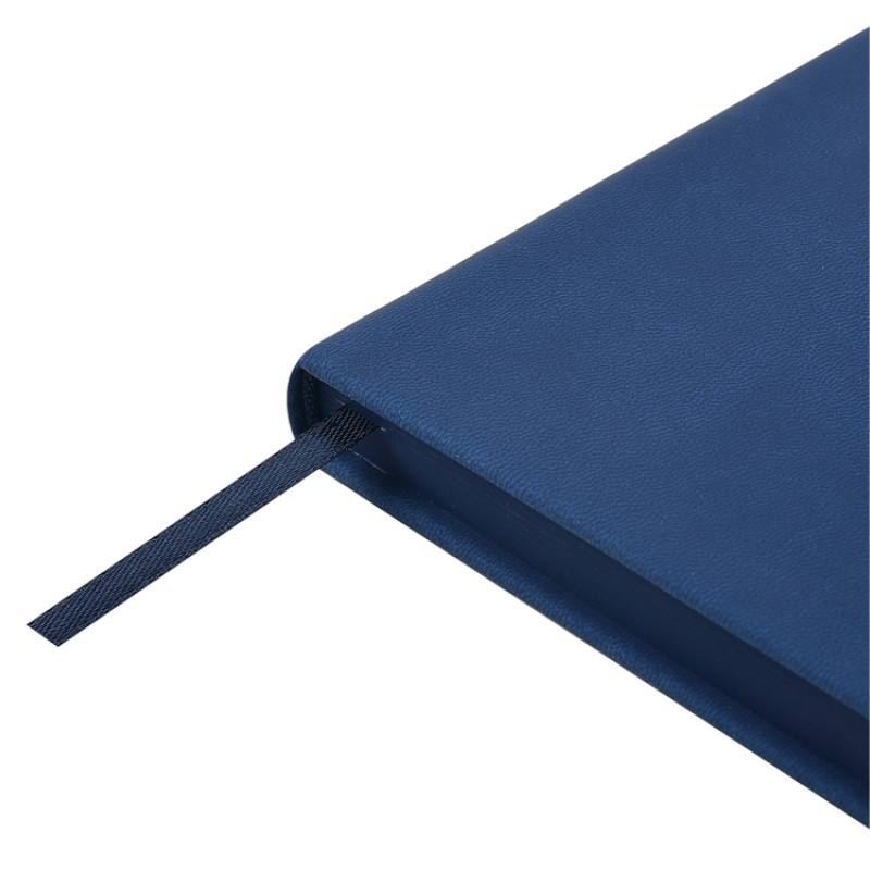 Ежедневник А5 "Megapolis Color" soft-touch, синий