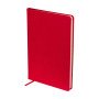 Ежедневник недатированный А5 "Megapolis Velvet New", красный