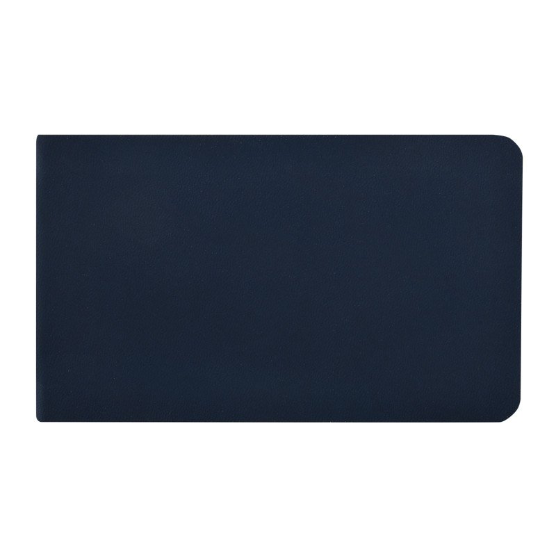 Еженедельник недатированный А6 "Мегаполис Вельвет", темно-синий