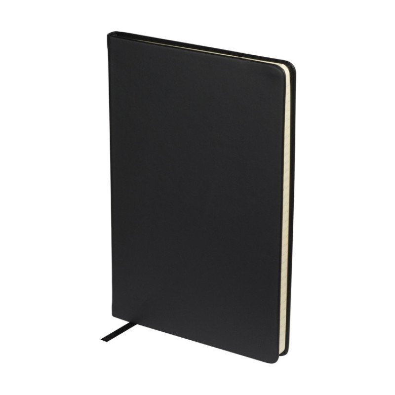 Ежедневник недатированный А5 "Megapolis Velvet New", черный