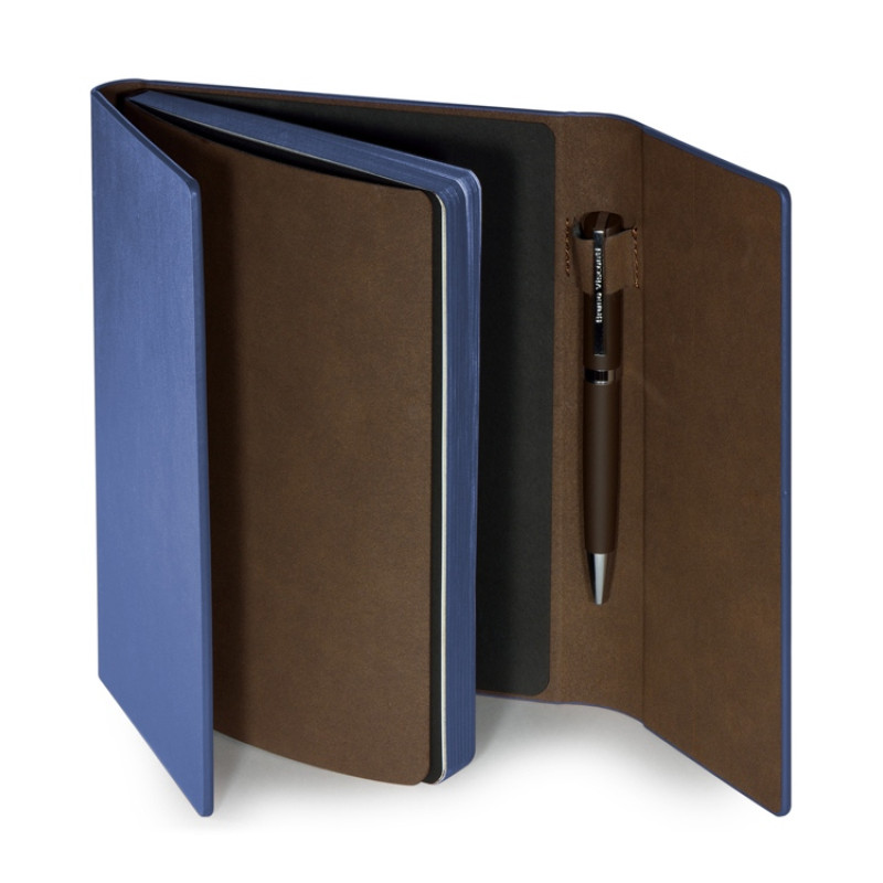Ежедневник недатированный с магнитным клапаном, А5 "WALTZ", синий