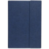 Ежедневник недатированный с магнитным клапаном А5 "Venezia", темно-синий