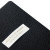 Еженедельник недатированный А6 "Black" с нашивкой, черный