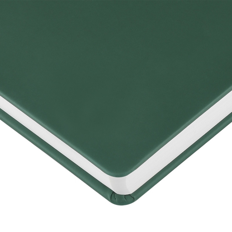 Ежедневник с каменной бумагой недатированный А5 "Carrara", зеленый