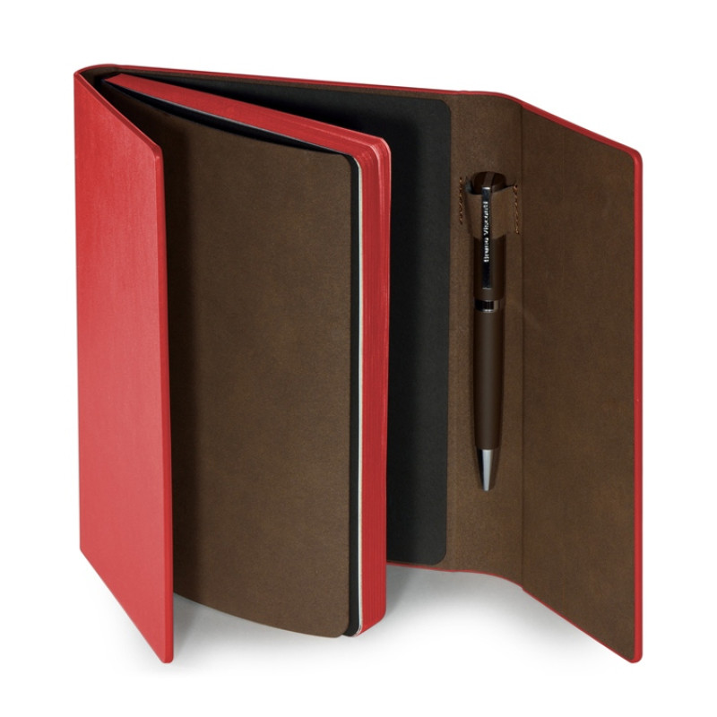Ежедневник недатированный с магнитным клапаном, А5 "WALTZ", красный