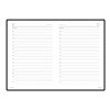 Ежедневник недатированный А5 "Sidney Nebraska", синий (золотой обрез)