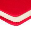 Ежедневник недатированный А5 "Megapolis Velvet New", красный