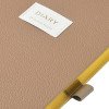 Ежедневник недатированный А5 "Total beige" с нашивкой, бежевый