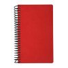 Ежедневник недатированный на спирали А5 "Agenda", красный (Р)