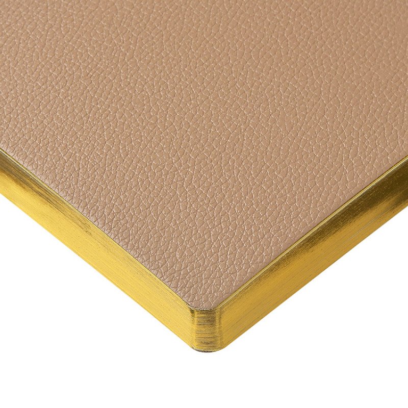 Ежедневник недатированный А5 "Total beige" с нашивкой, бежевый