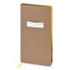 Еженедельник недатированный А6 "Total beige" с нашивкой, бежевый