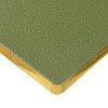 Еженедельник недатированный А6 "Verde" с нашивкой, зеленый