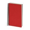 Ежедневник недатированный на спирали А5 "Agenda", красный (Р)