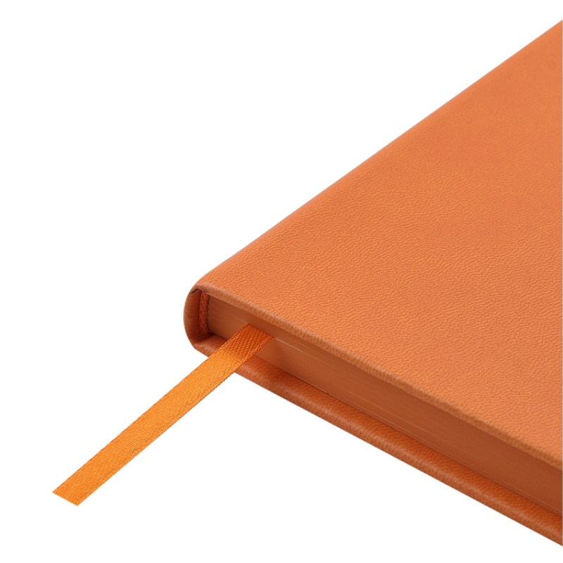 Ежедневник А5 "Megapolis Color" soft-touch, оранжевый