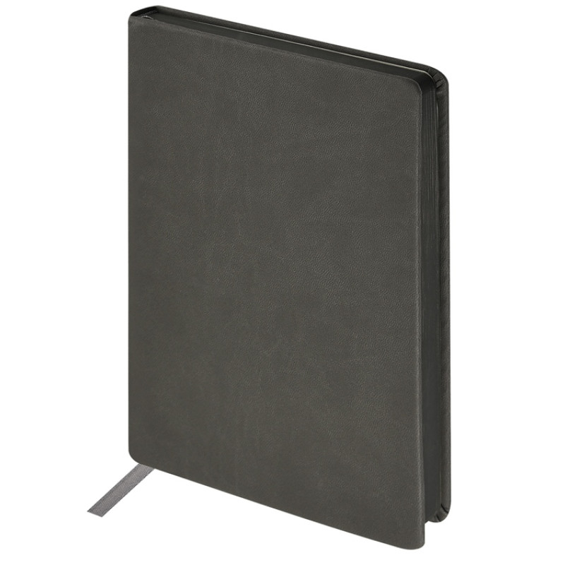 Ежедневник А5 "Megapolis Color" soft-touch, серый