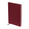 Ежедневник недатированный А5 "Megapolis Velvet New", бордовый