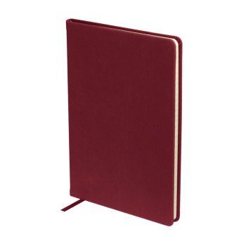 Ежедневник недатированный А5 "Megapolis Velvet New", бордовый