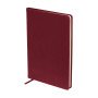 Ежедневник недатированный А5 "Megapolis Velvet New", бордовый
