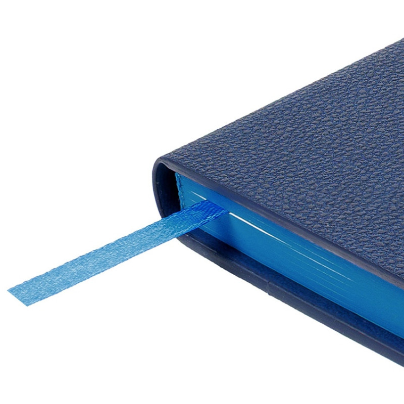 Ежедневник недатированный с магнитным клапаном А5 "Venezia", темно-синий