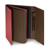 Ежедневник недатированный с магнитным клапаном, А5 "WALTZ", бордовый