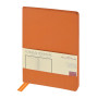Ежедневник А5 «Megapolis Slim flex», оранжевый