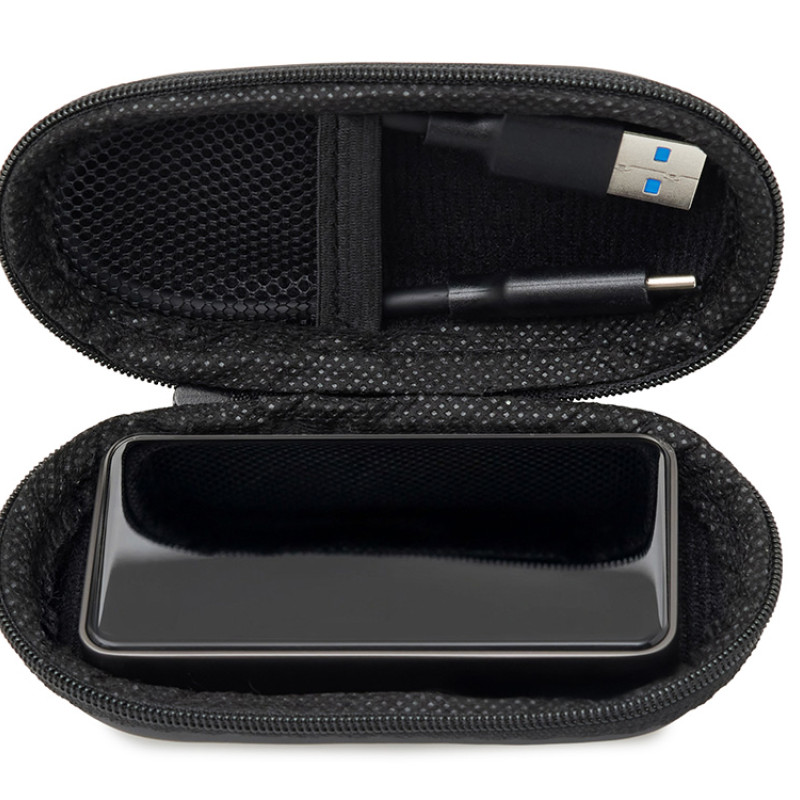 Внешний SSD диск с подсветкой гравировки  «Слэш», 256 ГБ