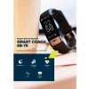 Фитнес-браслет с виртуальным тренером и измерением ЭКГ Canyon Smart Coach SB-75, IP67, черный Фитнес-браслет с виртуальным тренером и измерением ЭКГ Canyon Smart Coach SB-75, IP67, черный