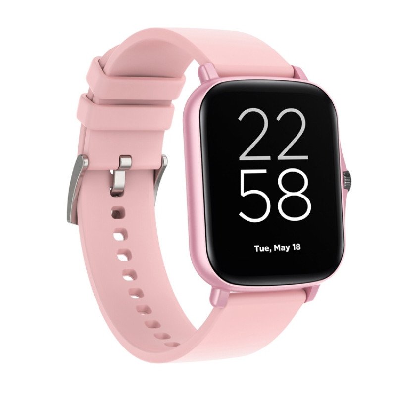 Умные часы CANYON Barberry SW-79, IP 67, BT 5.1, сенсорный дисплей 1.7, розовый (Р)