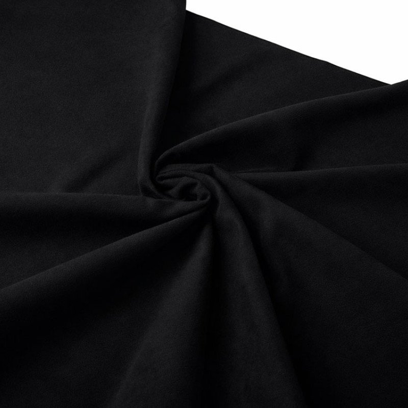 Легкое полотенце Gulpi  из микрофибры RPET с ремешком для складывания, 70*120 см, черный