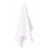 Легкое полотенце Gulpi  из микрофибры RPET с ремешком для складывания, 70*120 см, белый