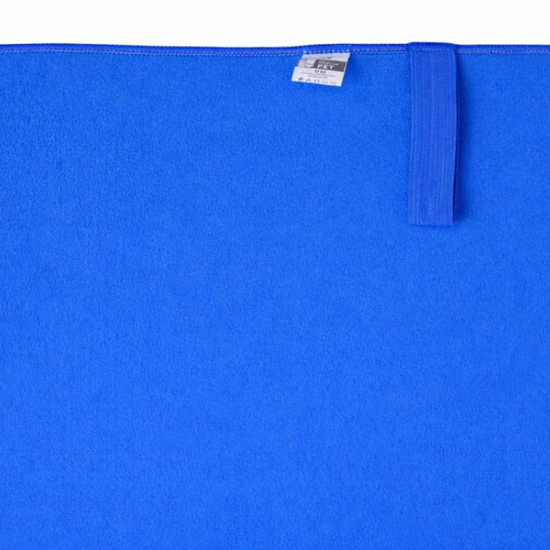 Легкое полотенце Gulpi  из микрофибры RPET с ремешком для складывания, 70*120 см, королевский синий