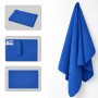 Легкое полотенце Gulpi  из микрофибры RPET с ремешком для складывания, 70*120 см, королевский синий