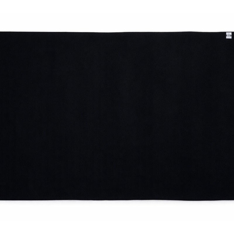 Легкое полотенце Gulpi  из микрофибры RPET с ремешком для складывания, 70*120 см, черный