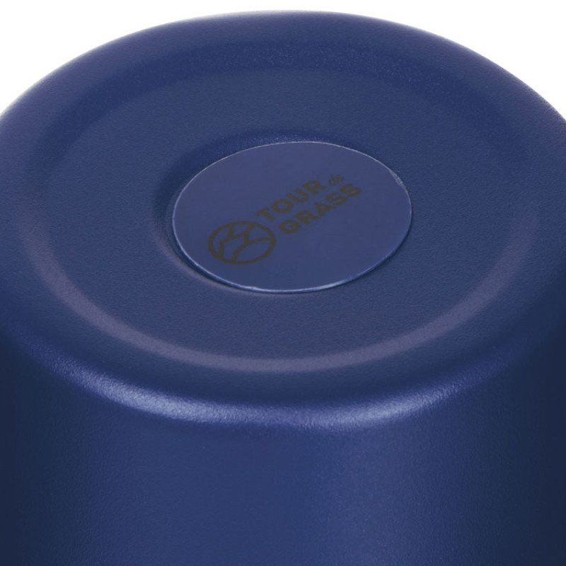 Стальная кружка с двойными стенками и порошковым покрытием "Tibet", нейви