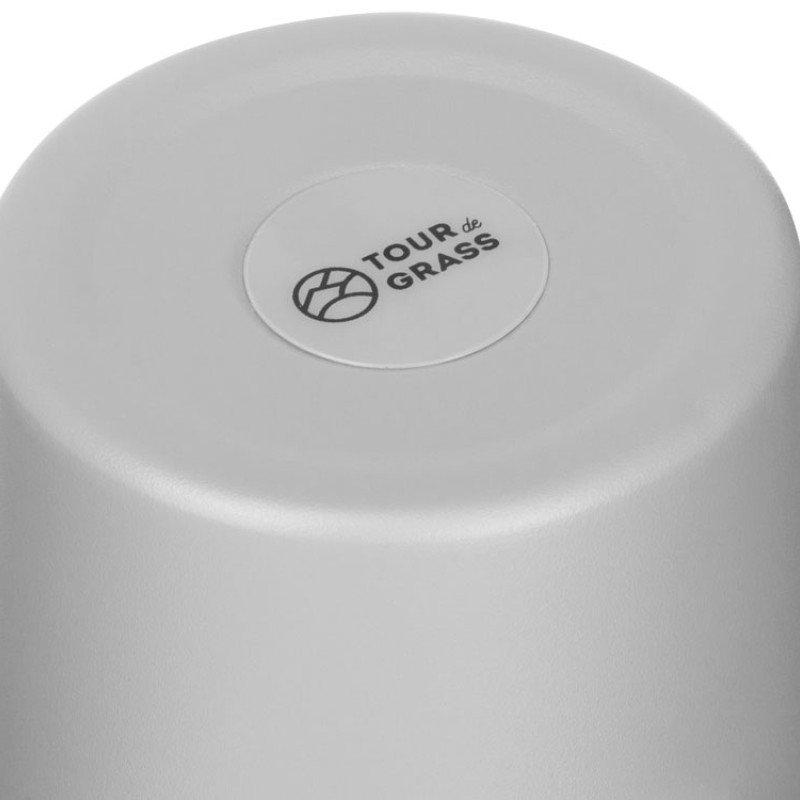 Стальная кружка с двойными стенками и порошковым покрытием "Tibet", серый