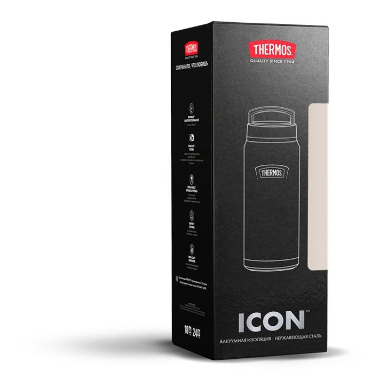 Термос из нерж. стали тм THERMOS IS-212 SN 1.2L, бежевый