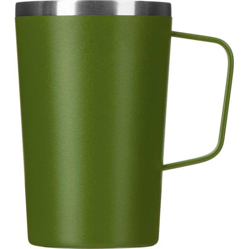Стальная кружка с двойными стенками и порошковым покрытием "Tibet", хаки