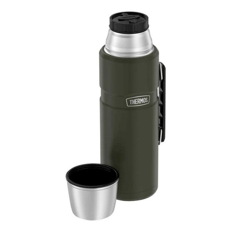 Термос из нерж. стали тм THERMOS SK2020 AG 2,0L, темно-зеленый Термос из нерж. стали тм THERMOS SK2020 AG 2,0L, темно-зеленый