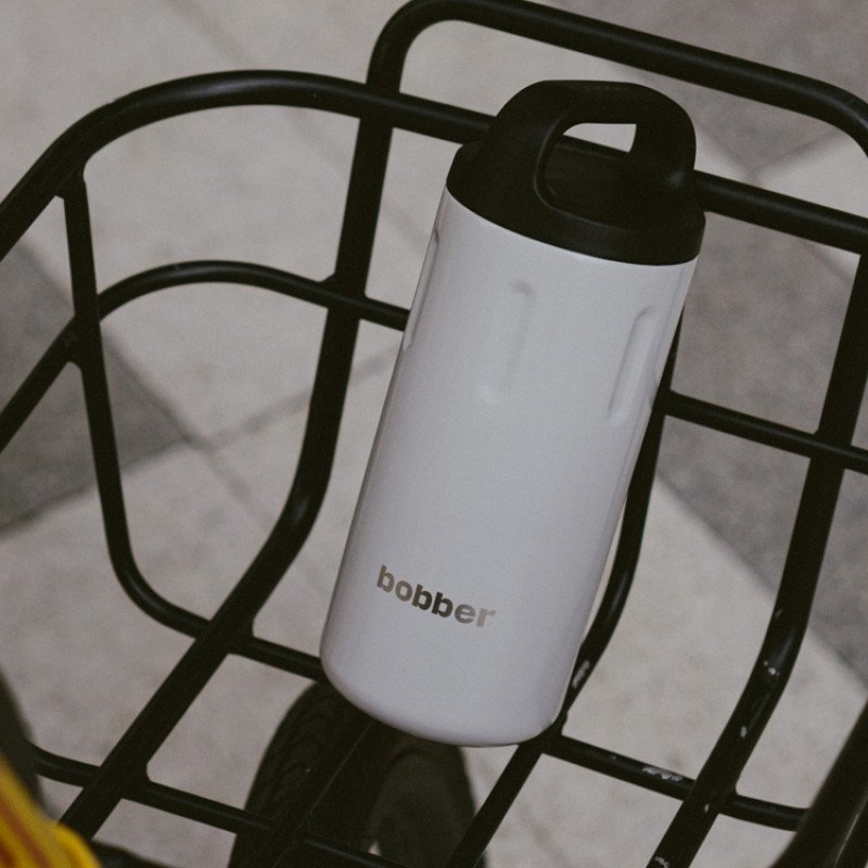 Вакуумный термос бытовой с керамическим покрытием, тм "bobber", 770 мл. Артикул Bottle-770 Sand Grey (серый)