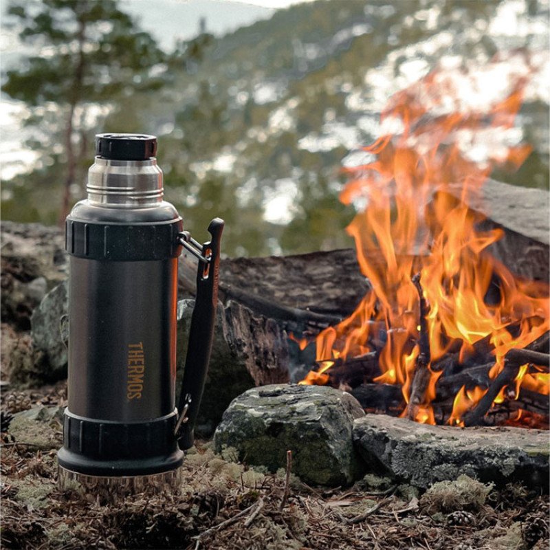 Термос из нерж. стали тм THERMOS 2520GM Stainless Steel Vacuum Flask 1.2L Термос из нерж. стали тм THERMOS 2520GM Stainless Steel Vacuum Flask 1.2L
