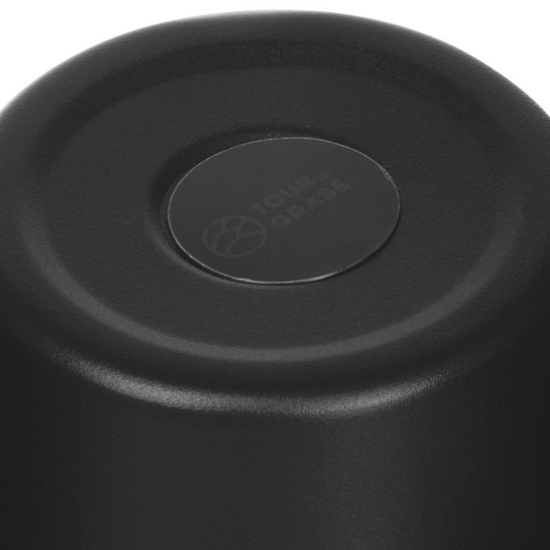 Стальная кружка с двойными стенками и порошковым покрытием "Tibet", черный