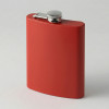 Фляжка 240 мл Remarque soft touch, 304 сталь, красный