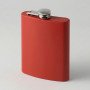 Фляжка 240 мл Remarque soft touch, 304 сталь, красный
