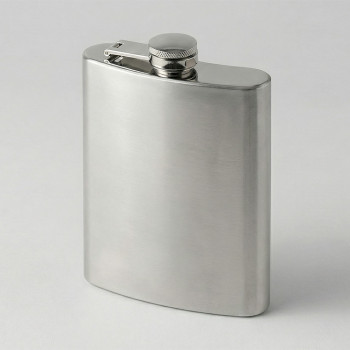 Фляжка 198 мл Hemingway, серебристый