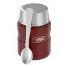 Термос из нерж. стали с ложкой тм THERMOS SK3000 MRR 0,47L