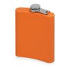Фляжка 240 мл Remarque soft touch, 201 сталь, оранжевый