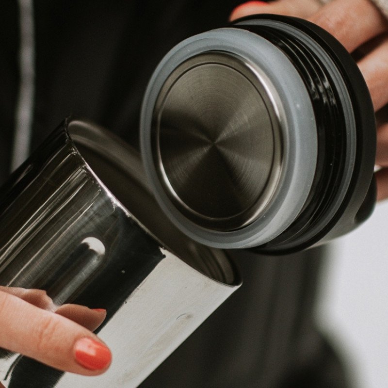 Вакуумный термос бытовой, тм "bobber", 590 мл. Артикул Bottle-590 Glossy (зеркальный)