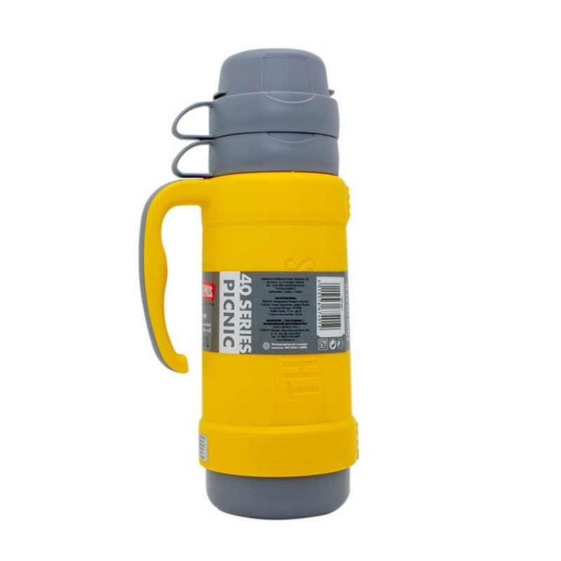 Термос со стеклянной колбой тм THERMOS PICNIC 40 Series Yellow 0,5L Термос со стеклянной колбой тм THERMOS PICNIC 40 Series Yellow 0,5L